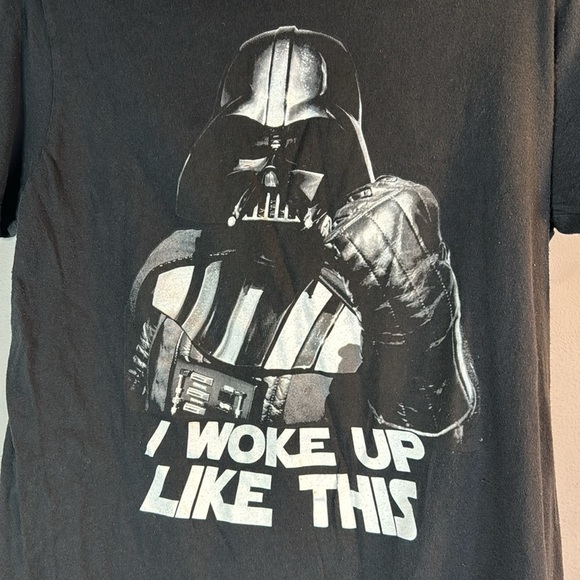 I woke up like this graphic tee, Darth Vader, Star Wars - Picture 3 of 11